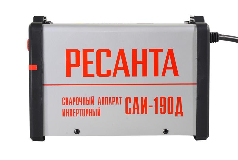 инвертор сварочный саи-190д ресанта 65/139 от BTSprom.by
