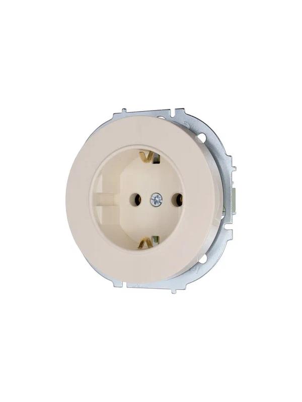  Розетка 1-м OSEN IP20 16А с заземл. ПБТ механизм сл. кость LEZARD 743-9088-122B фото в каталоге от BTSprom.by