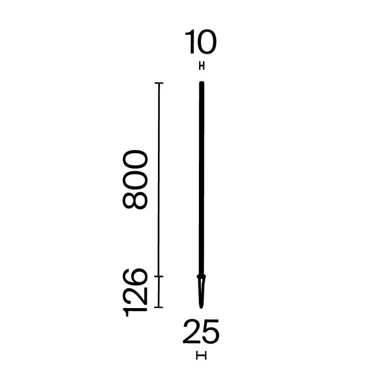  Светильник Spear 1Вт 3000К IP65 ландшафтный Maytoni O441FL-L1GF3K1 фото в каталоге от BTSprom.by