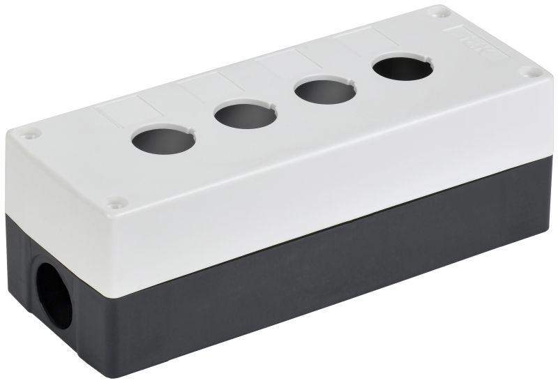 корпус кп104-р 4-м для кнопок бел. iek bkp10-4-k01-r от BTSprom.by