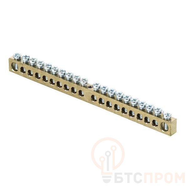 Шина PEN "ноль-земля" 6х9 20 отвер. латунь крепеж по центру розн. стикер PROxima EKF sn0-63-20-r фото в каталоге от BTSprom.by  Шина PEN "ноль-земля" 6х9 20 отвер. латунь крепеж по центру розн. стикер PROxima EKF sn0-63-20-r фото в каталоге от BTSprom.by