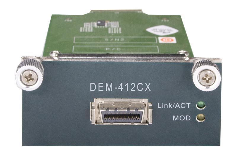 модуль для стекирования коммутаторов dem-412cx/a1a серии dgs-3610 с 1 портом 10gbase-cx4 d-link 1372316 от BTSprom.by