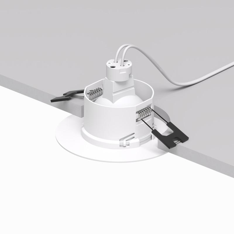  Светильник 10Вт GU5.3 IP20 LED встраив. пластик бел. DENKIRS 588298 фото в каталоге от BTSprom.by