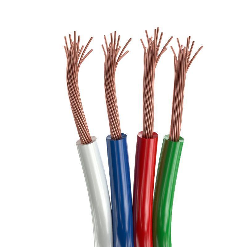 шлейф питания arl-22awg-4wire-cu (уп.50м) arlight 031700 от BTSprom.by