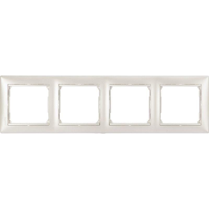 рамка 4-м valena универс. жемчуж. leg 770474 от BTSprom.by