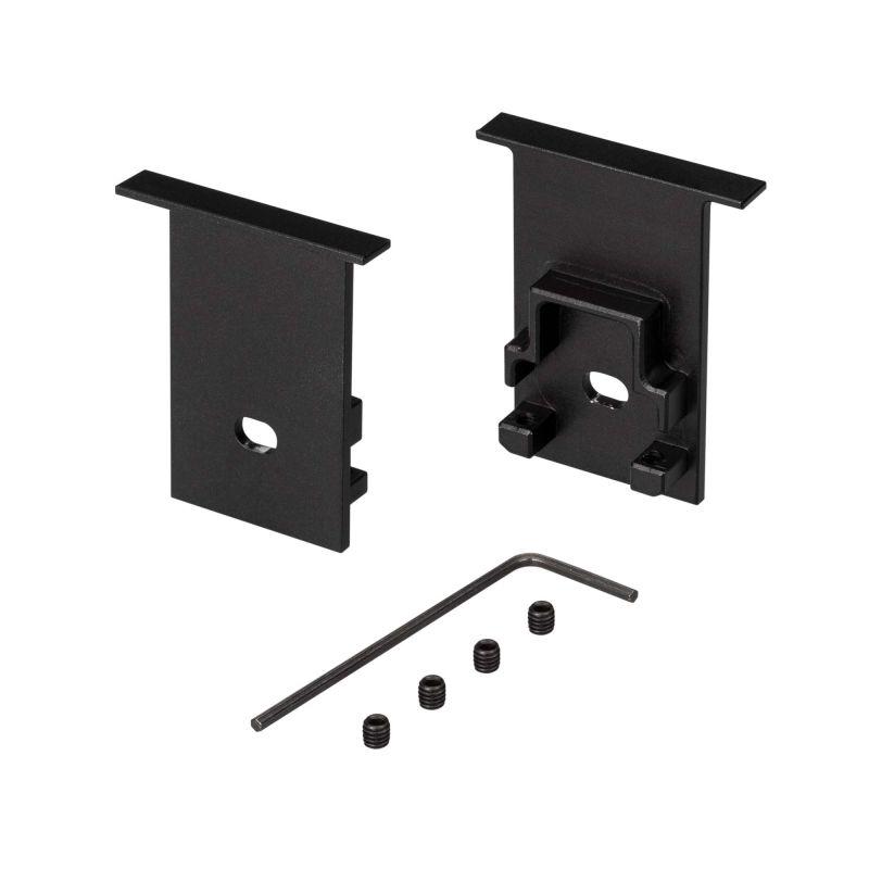 заглушка sl-comfort-2542-f black c отверстием металл arlight 031783 от BTSprom.by