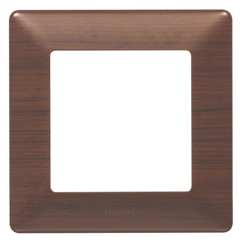 рамка 1-м valena life универсальная темн. дерево leg 754171 от BTSprom.by
