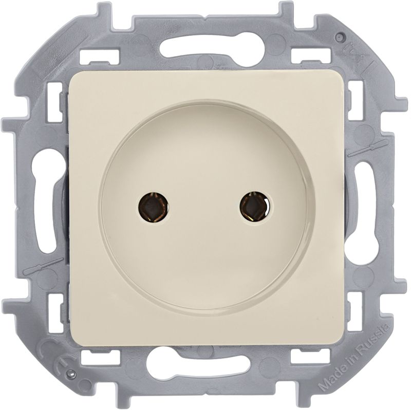  Розетка 1-м СП Inspiria 16А IP20 250В 2P механизм сл. кость IEK 673711 фото в каталоге от BTSprom.by
