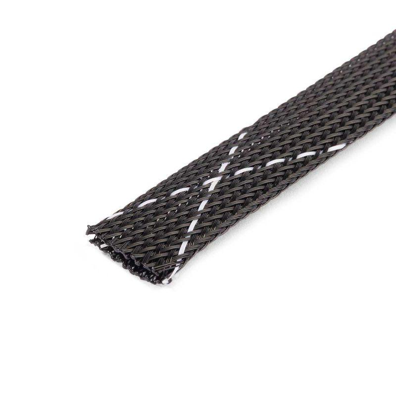оплетка кабельная из полиэстера xp-25 черн./бел. (уп.50м) fortisflex 102340 от BTSprom.by