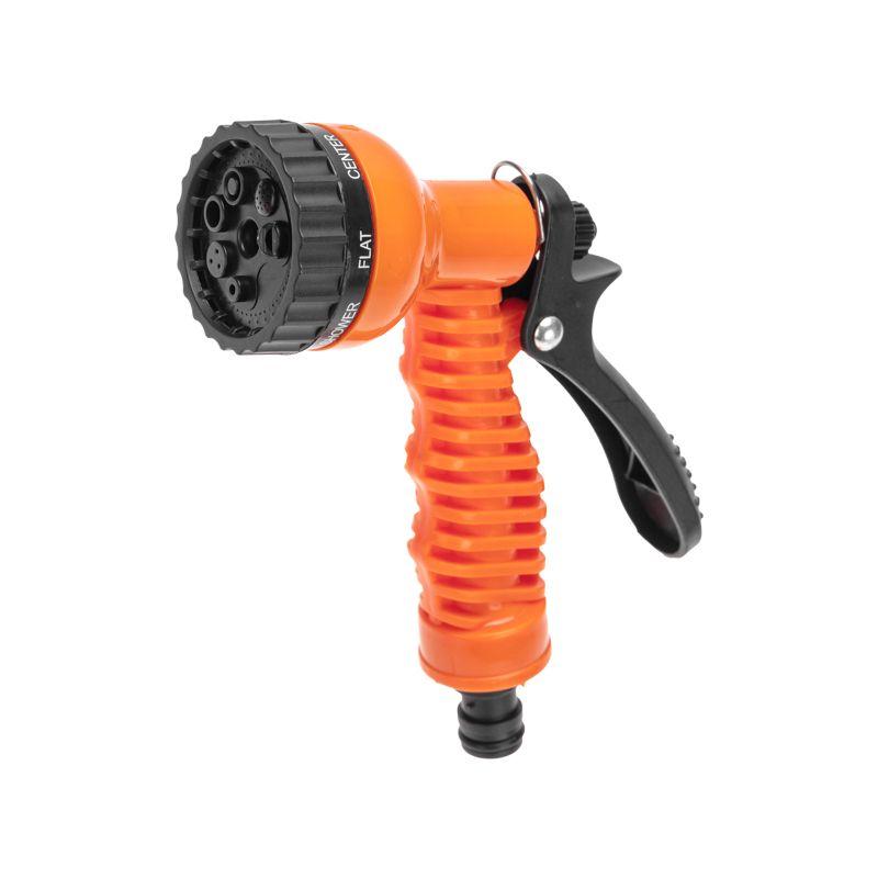  Набор поливочный растягивающийся шланг 20м пистолет 7 режимов соединитель ЧЕТЫРЕ СЕЗОНА 62-0258 фото в каталоге от BTSprom.by