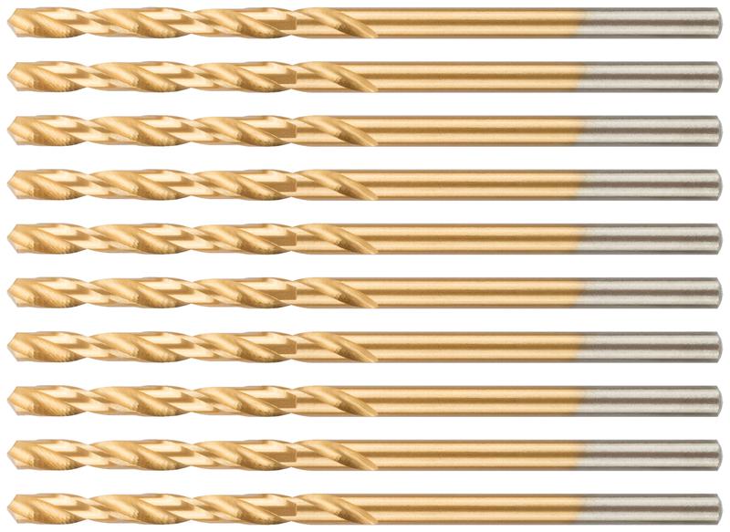  Сверло по металлу Profi с титановым покрытием 2.5х57мм (уп.10шт) Cutop 52-429 фото в каталоге от BTSprom.by