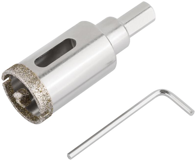  Коронка кольцевая алмазная по керамограниту камню и кафелю 25х70мм с центровочным сверлом FIT 16211 фото в каталоге от BTSprom.by