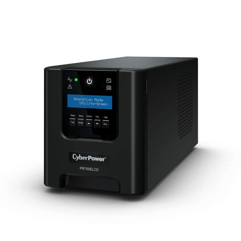 источник бесперебойного питания line-interactive 750в.а/675вт usb/rs-232/epo/snmpslot (6 iec с13) cyberpower 1000449180 от BTSprom.by