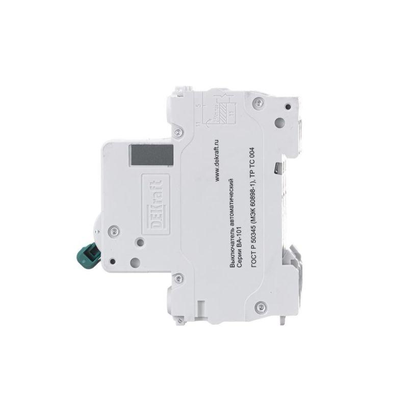  Выключатель автоматический модульный 3п C 50А 4.5кА ВА-101 DEKraft 11083DEK фото в каталоге от BTSprom.by