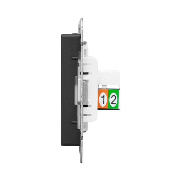  Розетка телефонная 1-м СП Эпика RJ11 механизм черн. EKF UP1-SOB-RJ11 фото в каталоге от BTSprom.by