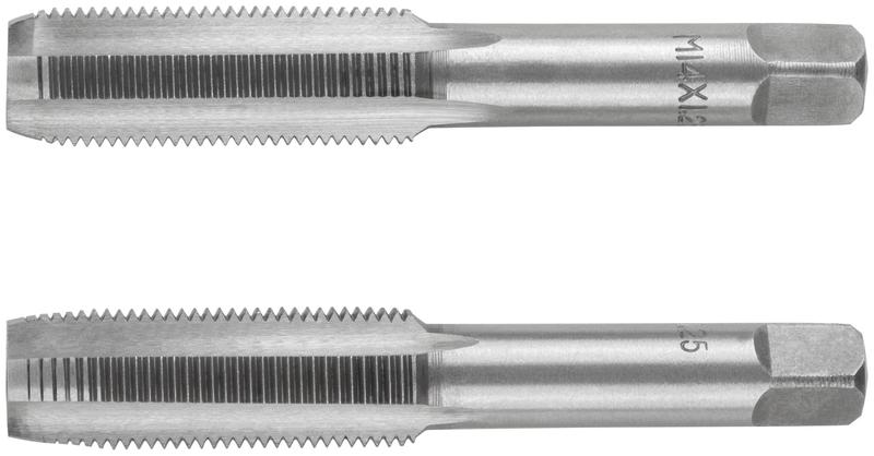 метчики метрические легированная сталь набор м14х1.25мм (уп.2шт) fit70853 от BTSprom.by