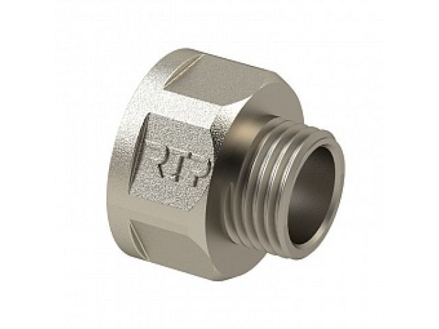 переход 3/4" вн. х 1/2" нар. никел., ртп (ростурпласт) 25114 от BTSprom.by