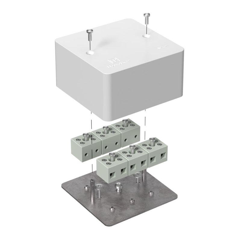 коробка огнестойкая для кабель-канала 40-0460-fr6.0-12 е15-е120 85х85х45 промрукав 40-0460-fr6.0-12 от BTSprom.by