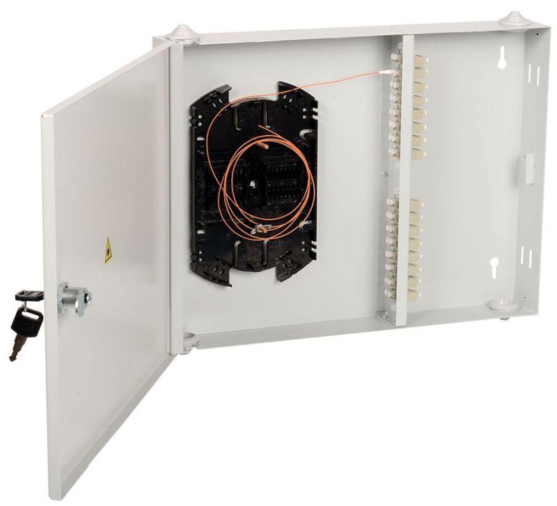 кросс укомплектованный настенный sc (simplex) 16 портов (om4) itk fobx16-n-16scus04 от BTSprom.by