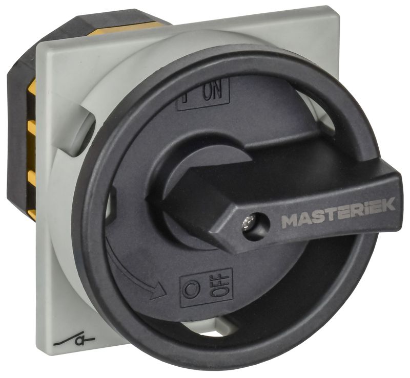 переключатель кулачковый 10а (сх. 10) закрытая рукоятка iek mi-cs11-010-010 от BTSprom.by