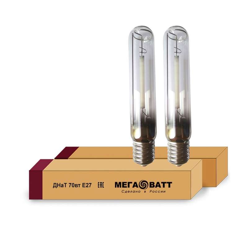 лампа газоразрядная натриевая днат 70 e27 (25) мегаватт 02911 от BTSprom.by