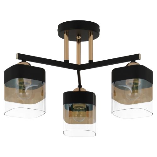  Люстра Isadora 9133-303 3хE27 40Вт модерн Rivoli Б0054750 фото в каталоге от BTSprom.by