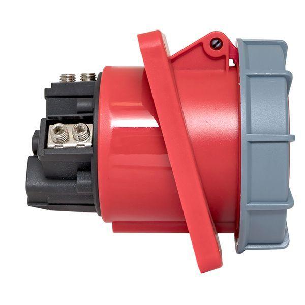  Розетка стационарная внутренняя угловая 4442 3Р+РЕ 125А 380В IP67 PROxima EKF ps-4442-125-380 фото в каталоге от BTSprom.by