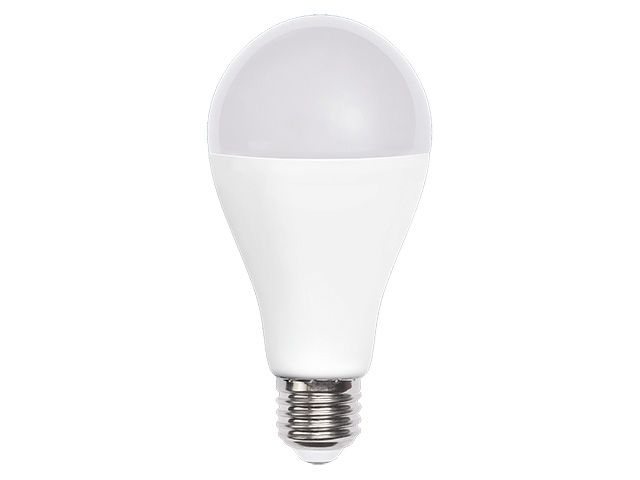 лампа светодиодная a65 стандарт 20 вт pled-lx 220-240в е27 4000к jazzway (130 вт  аналог лампы накаливания, 1600лм, нейтральный) 5025264 от BTSprom.by