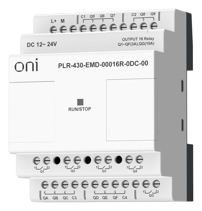  Модуль расширения входов выходов ПЛК 430 16 RO 24В DC ONI PLR-430-EMD-00016R-0DC-00 фото в каталоге от BTSprom.by