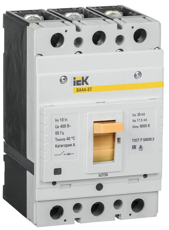 выключатель автоматический 3п 315а 35ка ва44-37 iek sva4410-3-0315-35 от BTSprom.by