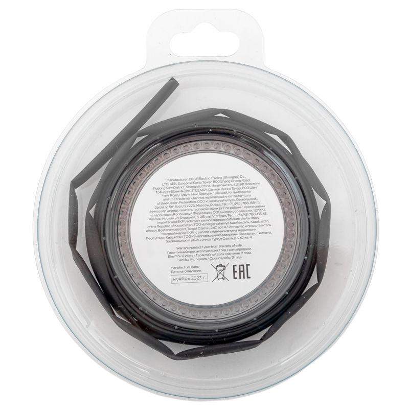  Трубка термоусадочная ТУТ нг 4/2 черн. ролик 2 м EKF tut-4-b-b фото в каталоге от BTSprom.by