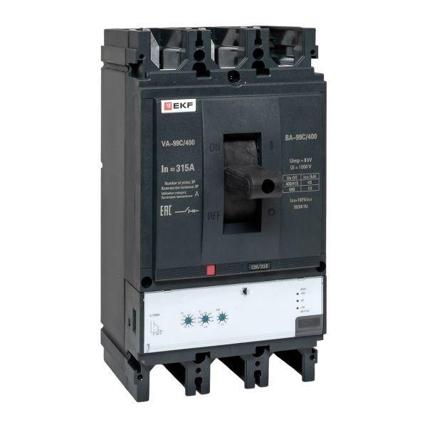 выключатель автоматический 3п 400/315а 45ка ва-99c compact ns proxima ekf mccb99c-400-315 от BTSprom.by