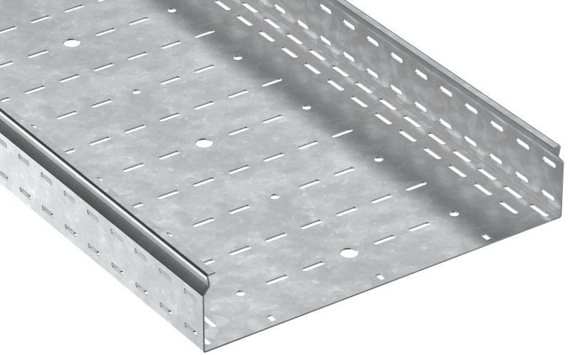 Лоток листовой перфорир. 100х500 L3000 сталь 2.0мм HDZ ESCA 7 IEK CLP10-100-500-200-3-HDZ от BTSprom.by