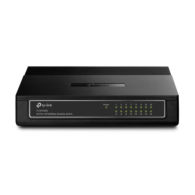 коммутатор tl-sf1016d 16-портовый 10/100мбит/с настол. tp-link 1121688 от BTSprom.by