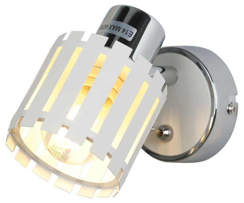 светильник настенно-потолочный спот liese 7027-701 1хe14 40вт поворотный с выключателем rivoli б0051971 от BTSprom.by