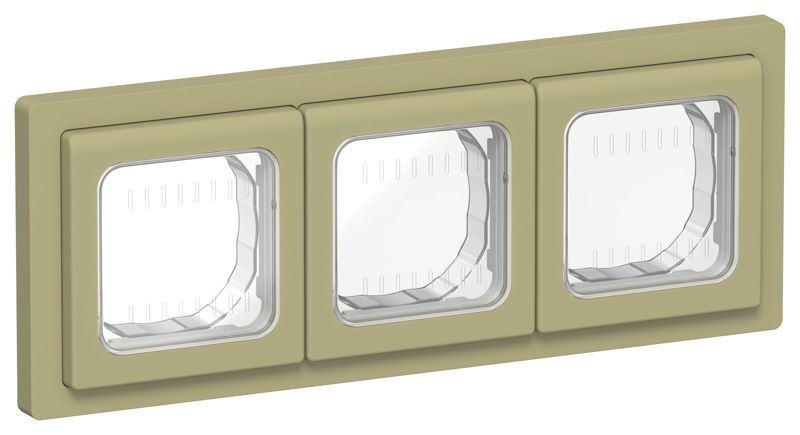 рамка 3-м сп flite рпро-3-55-фло ip55 олив. iek fi-m30-32-55-k26 от BTSprom.by