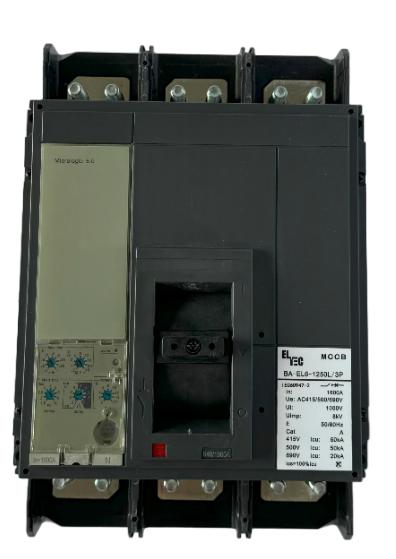 выключатель автоматический mccb ва-el6-1250l/3p 1600а (электронный micrologic 5.0 icu:50ka) eltec 13501600 от BTSprom.by