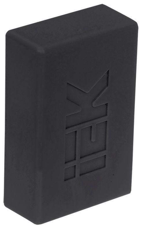 заглушка кмз 25х16 черн. (уп.4шт) elecor iek el-kk10d-z-025-016-k02 от BTSprom.by