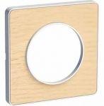  Рамка 1-м Odace бук SchE S52P802M фото в каталоге от BTSprom.by