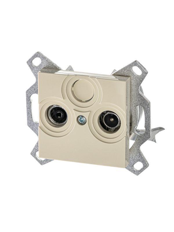 розетка телевизионная оконечная tv/r levit сл. кость abb 2chh083503a6017 от BTSprom.by