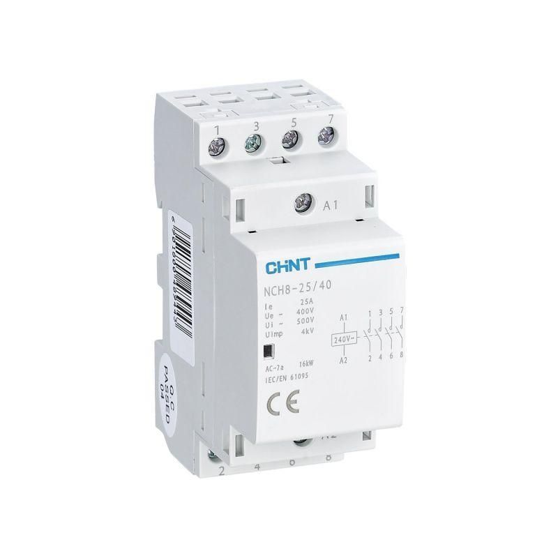 контактор модульный nch8-25/40 25а 4но ac 220/230в 50гц (r) chint 256089 от BTSprom.by