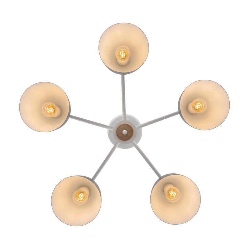  Светильник Delia 60Вт E27х5 IP20 потолочн. Freya FR5033CL-05W фото в каталоге от BTSprom.by