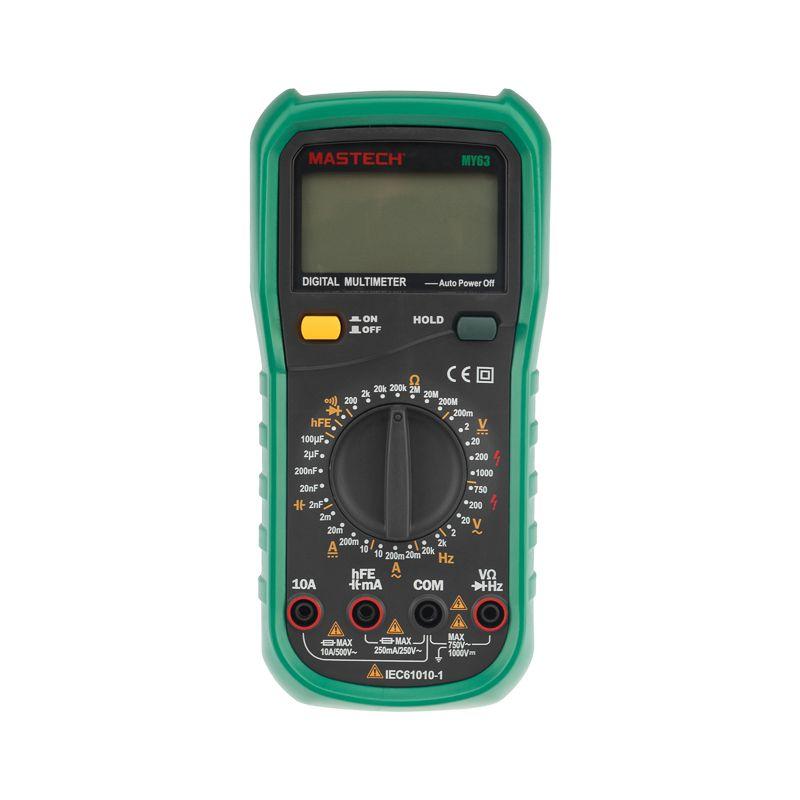  Мультиметр универсальный MY63N Mastech 13-2051 фото в каталоге от BTSprom.by