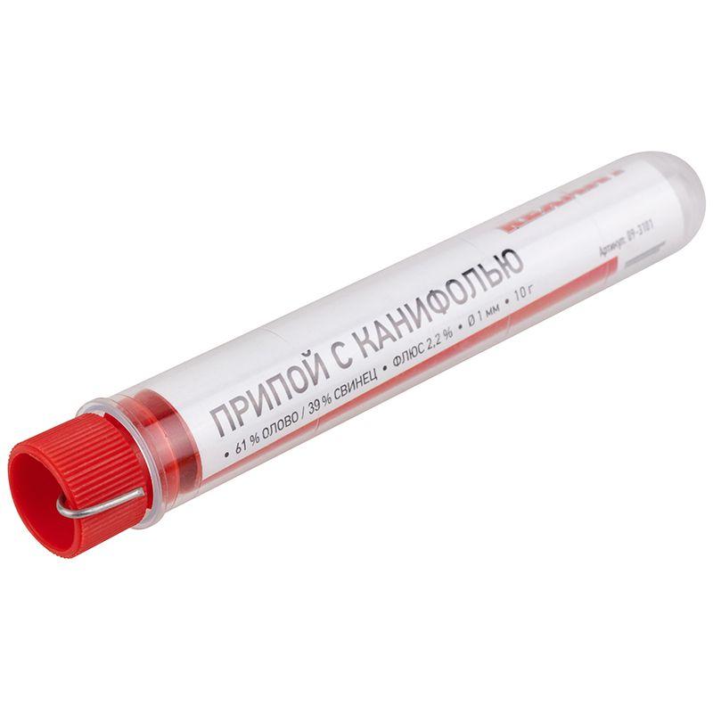  Набор для пайки К1 универсальный (припой флюс ПК флюс СКФ канифоль оплетка) Rexant 09-3740 фото в каталоге от BTSprom.by