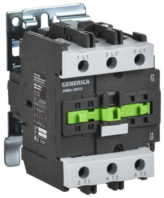 контактор кмие-49512 95а 400в/ас3 1но 1нз generica kkme41-095-400-11 от BTSprom.by