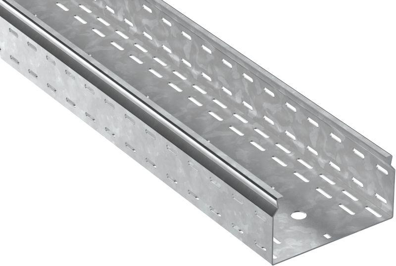 Лоток листовой перфорир. 100х200 L3000 сталь 2.0мм HDZ ESCA 7 IEK CLP10-100-200-200-3-HDZ от BTSprom.by