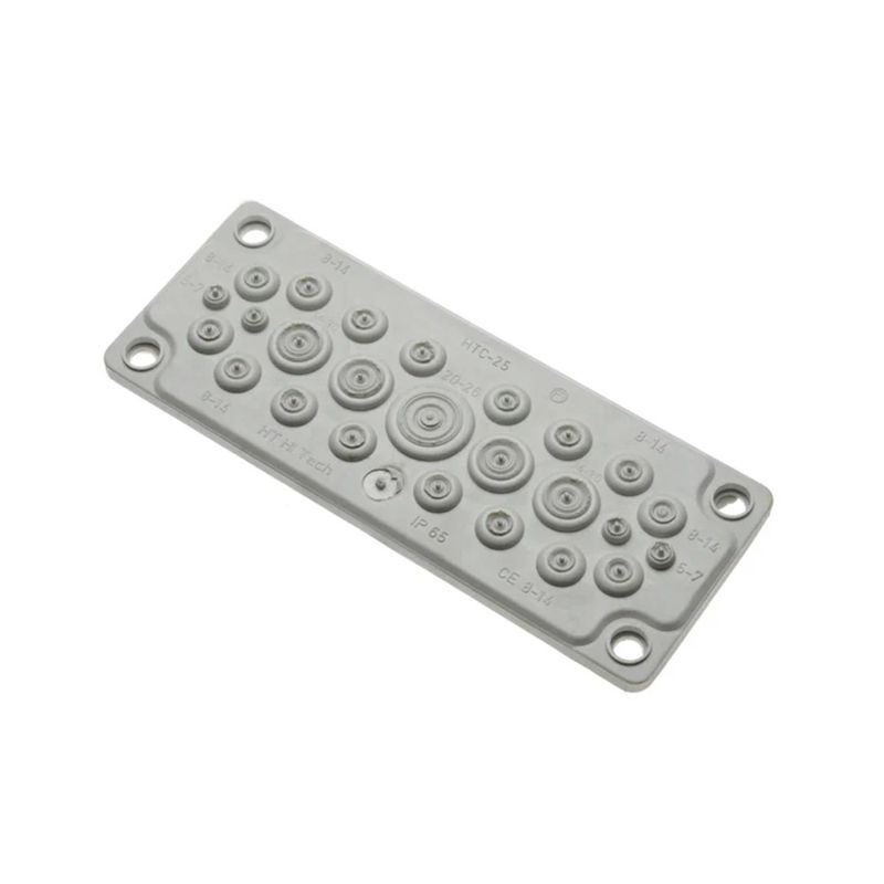 ввод кабельный мембранный 25 отверстий d5-26мм ip65 сер. промрукав pr08.26509 от BTSprom.by