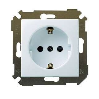розетка 1-м сп simon34 16а ip20 с заземл. механизм бел. simon 34432-030 от BTSprom.by