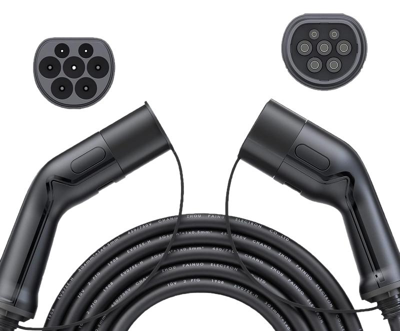  Кабель TPU для ЭЗС с коннекторами Type2 в розетку и Type 2 в автомобиль длина 5м 400В 22кВт 32А SmartWatt 4512020470009 фото в каталоге от BTSprom.by