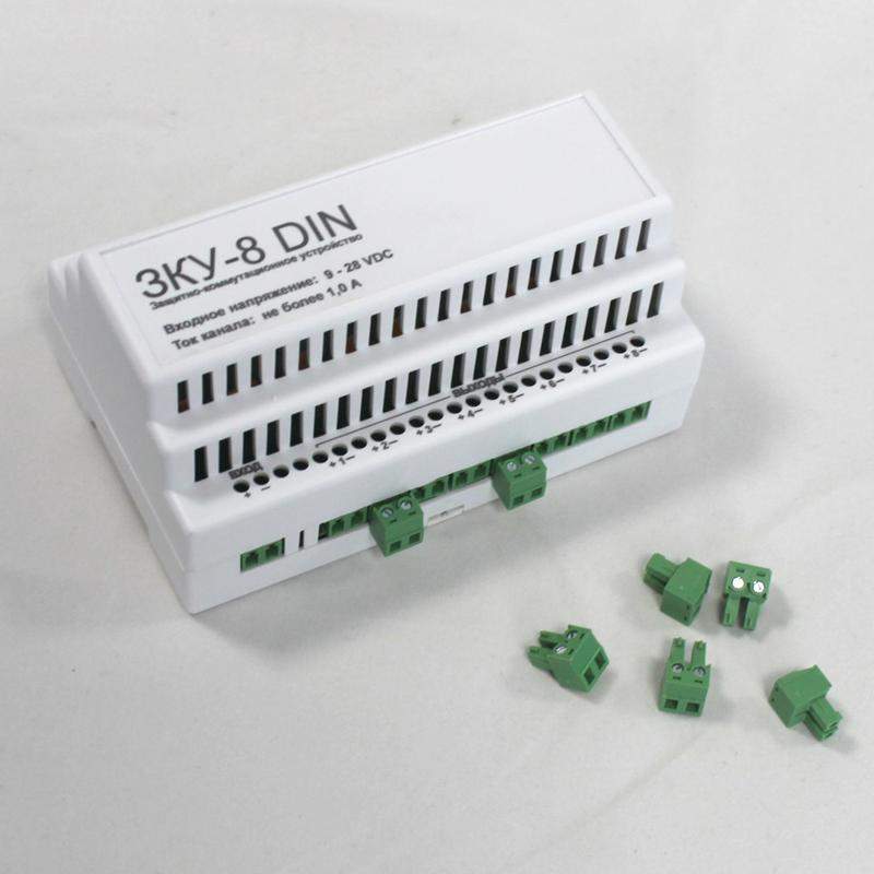  Устройство защитно-коммутационное ЗКУ- 8 DIN Бастион 230 фото в каталоге от BTSprom.by